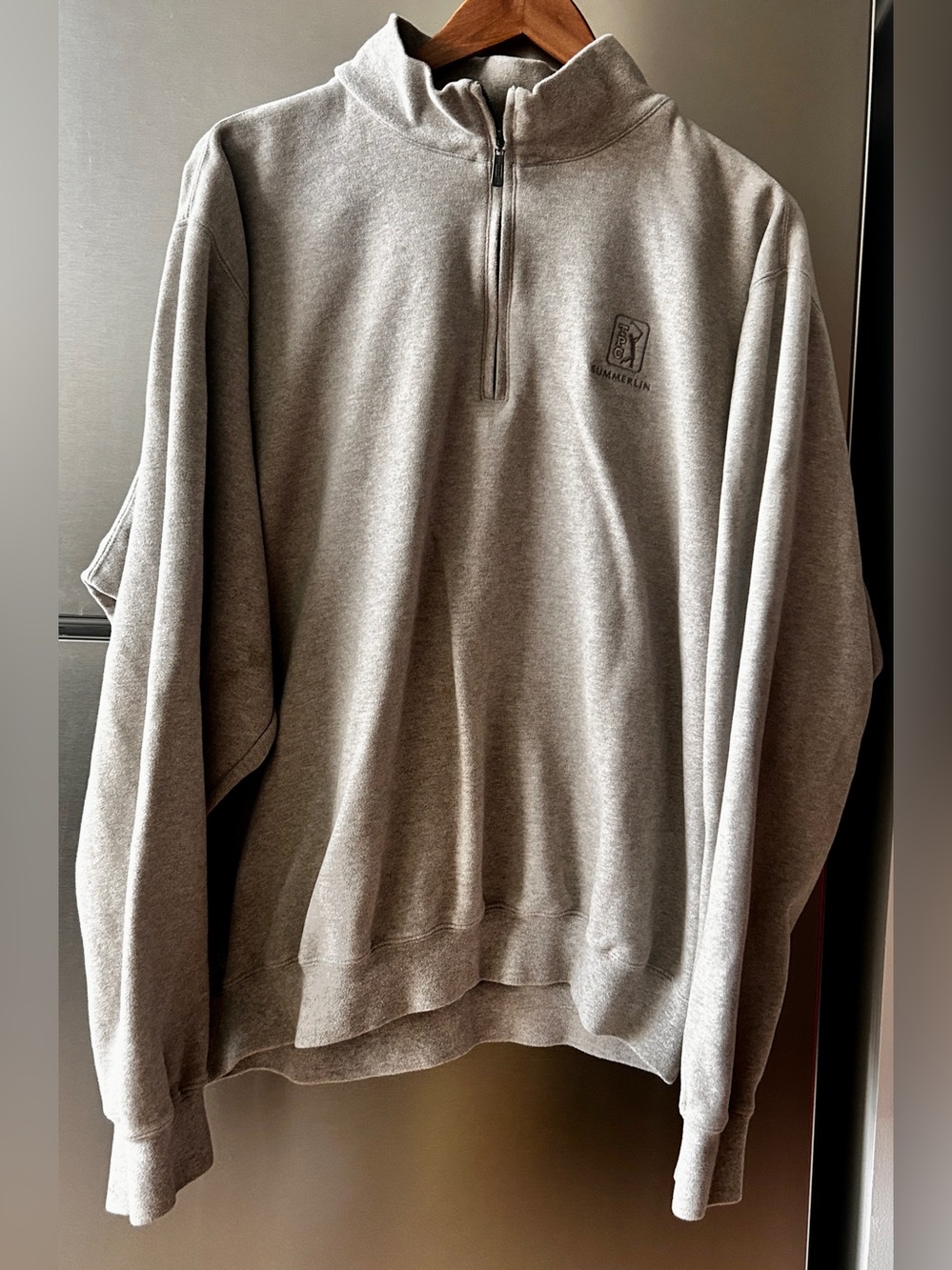 Carnoustie PGA Summerlin Quarter Zip Pullover XL 100% Cotton Golf Sweatshirt